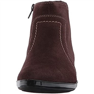 Botines Mujer Clarks Everlay Leigh De Ante Marron Oscuro