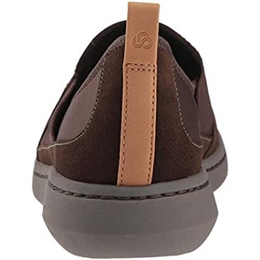 Zapatilla Mujer Clarks Step Move Jump De Sintetico Marron Oscuro