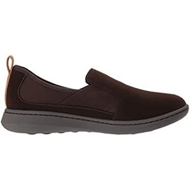 Zapatilla Mujer Clarks Step Move Jump De Sintetico Marron Oscuro