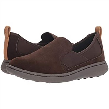 Zapatilla Mujer Clarks Step Move Jump De Sintetico Marron Oscuro