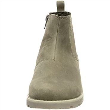 Gris Oscuro Lea Hombre Heathsea Gtxk Chelsea Bota Clarks