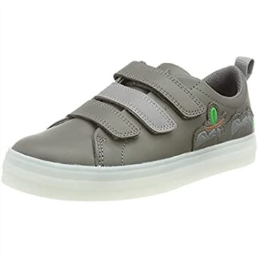 Sneaker Niño Piel Gris Oscuro Flare Bug K Clarks