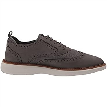 Nubuck Gris Oscuro Clarks Hombre Brantoxford