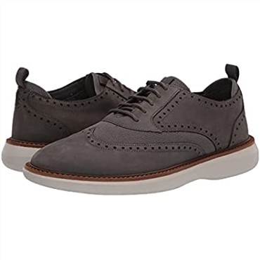 Nubuck Gris Oscuro Clarks Hombre Brantoxford