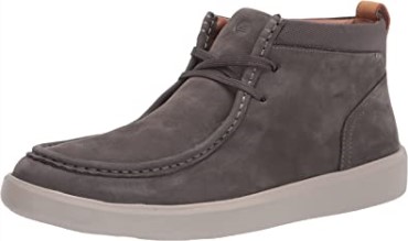Botas Chukka De Caña Media Cambro Para Hombre En Nubuck Gris Oscuro De Clarks