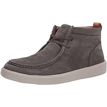 Botas Chukka De Caña Media Cambro Para Hombre En Nubuck Gris Oscuro De Clarks