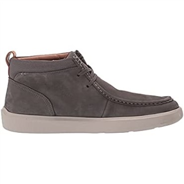 Botas Chukka De Caña Media Cambro Para Hombre En Nubuck Gris Oscuro De Clarks