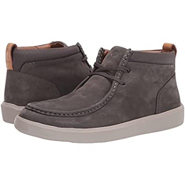 Botas Chukka De Caña Media Cambro Para Hombre En Nubuck Gris Oscuro De Clarks