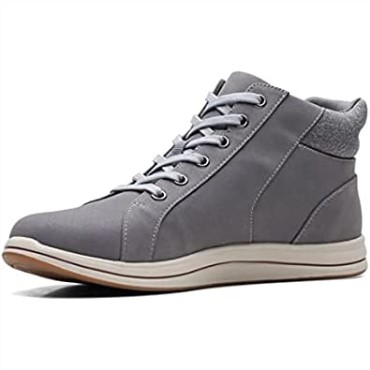 Botines De Mujer Sintético Gris Oscuro Brisa Glide Clarks