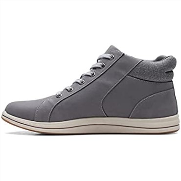 Botines De Mujer Sintético Gris Oscuro Brisa Glide Clarks