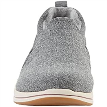 Mocasines Mujer Clarks Brisa Bali Textil Gris Oscuro