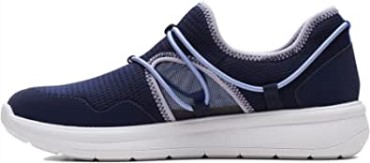 Zapatilla De Deporte Ezera Skip Combi Clarks Azul Marino Oscuro Para Mujer