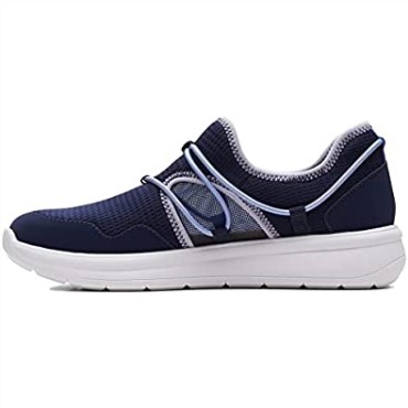 Zapatilla De Deporte Ezera Skip Combi Clarks Azul Marino Oscuro Para Mujer