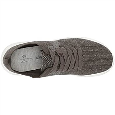 Zapatillas Clarks Nova Glint Mujer Oliva Oscuro Combi