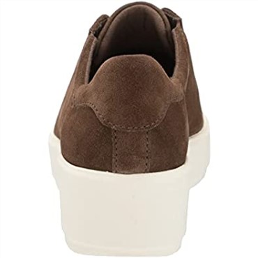 Zapatilla Layton Lace De Mujer De Ante Oliva Oscuro Clarks