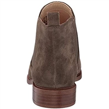 Botines Chelsea Taylor Shine De Mujer En Ante Verde Oliva Oscuro Clarks