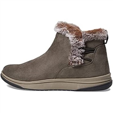 Botines De Mujer Clarks De Piel Verde Oliva Oscuro