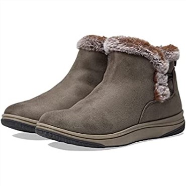 Botines De Mujer Clarks De Piel Verde Oliva Oscuro