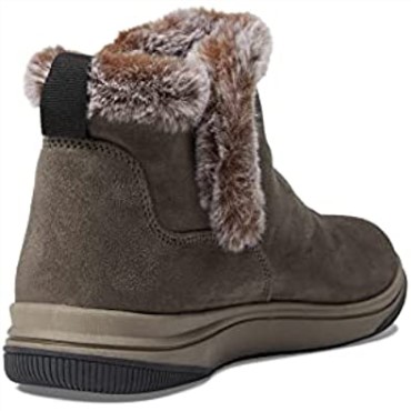Botines De Mujer Clarks De Piel Verde Oliva Oscuro