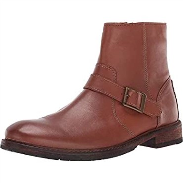 Marrón Oscuro Clarks Clarkdale Spare Botas De Cuero Marrón Oscuro Hombre