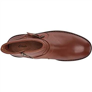 Marrón Oscuro Clarks Clarkdale Spare Botas De Cuero Marrón Oscuro Hombre