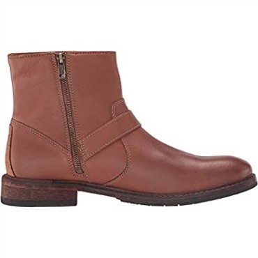 Marrón Oscuro Clarks Clarkdale Spare Botas De Cuero Marrón Oscuro Hombre