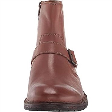 Marrón Oscuro Clarks Clarkdale Spare Botas De Cuero Marrón Oscuro Hombre