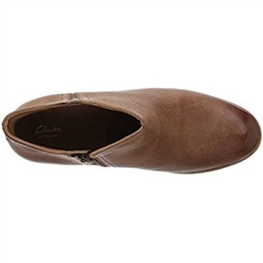 Ramio Maypearl Botines Para Mujer De Clarks Marron Oscuro