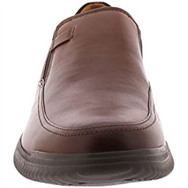 Marrón Oscuro Donaway Step Hombre Slip On Clarks
