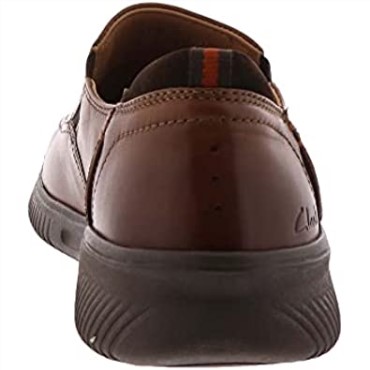 Marrón Oscuro Donaway Step Hombre Slip On Clarks