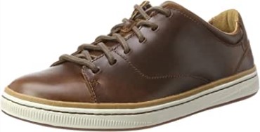 Zapatos Brogue De Encaje Norsen Para Hombre Marrón Oscuro Lea Clarks