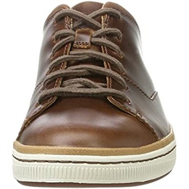 Zapatos Brogue De Encaje Norsen Para Hombre Marrón Oscuro Lea Clarks