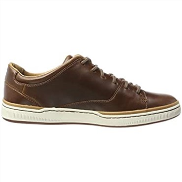 Zapatos Brogue De Encaje Norsen Para Hombre Marrón Oscuro Lea Clarks