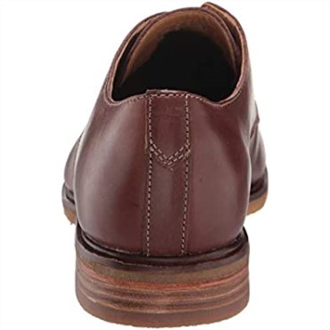 Delantal Clarkdale Para Hombre De Cuero Marrón Oscuro Clarks Oxford