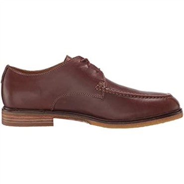Delantal Clarkdale Para Hombre De Cuero Marrón Oscuro Clarks Oxford