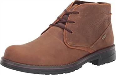 Botas Chukka Impermeables De Cuero Marrón Oscuro Para Hombre Clarks Morris Peak