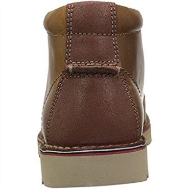 Botines De Cuero Marrón Oscuro Para Hombre Vargo Rise De Clarks