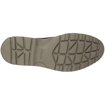 Botines De Cuero Marrón Oscuro Para Hombre Vargo Rise De Clarks