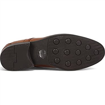 Cuero Marrón Oscuro Clarks Hombres Whiddon Pace Oxford