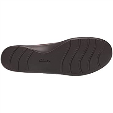 Mocasines Clarks Cora Viola De Piel Marrón Oscuro Para Mujer
