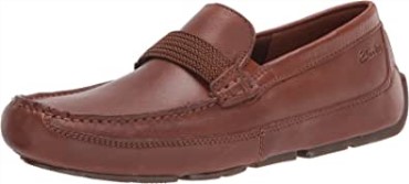 Mocasines Clarks De Cuero Marrón Oscuro Para Hombre Markman Brace