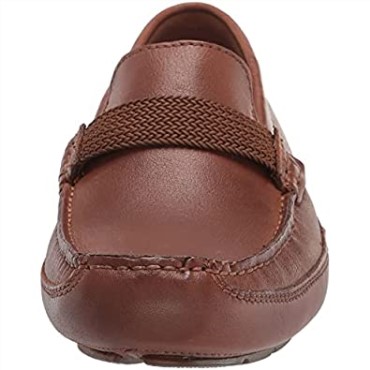 Mocasines Clarks De Cuero Marrón Oscuro Para Hombre Markman Brace