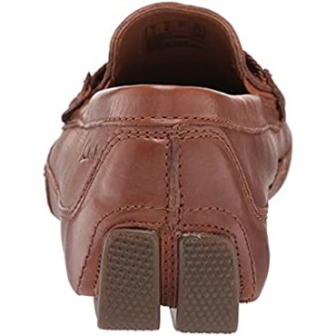 Mocasines Clarks De Cuero Marrón Oscuro Para Hombre Markman Brace