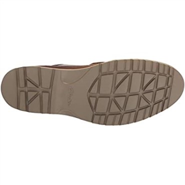 Botines De Caña Media Vargo Para Hombre En Piel Marrón Oscuro Clarks