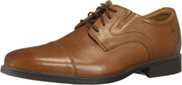 Gorra Whiddon Para Hombre De Cuero Marrón Oscuro Oxford Clarks