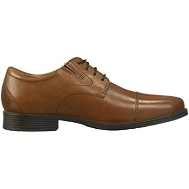 Gorra Whiddon Para Hombre De Cuero Marrón Oscuro Oxford Clarks