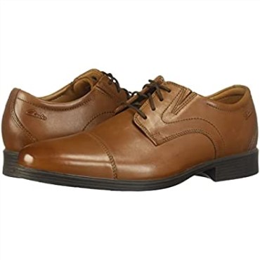 Gorra Whiddon Para Hombre De Cuero Marrón Oscuro Oxford Clarks