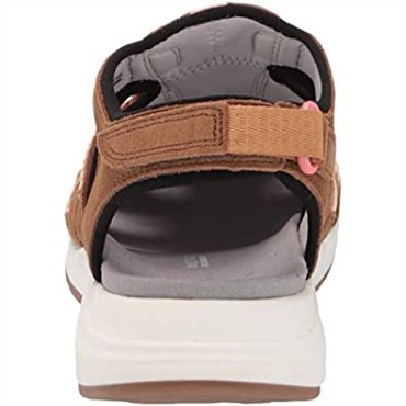 Sandalias Planas Para Mujer Solan Sail De Clarks En Cuero Marrón Oscuro/gamuza