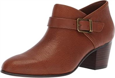Botas De Moda Para Mujer Maypearl Milla De Piel Marron Oscuro Clarks