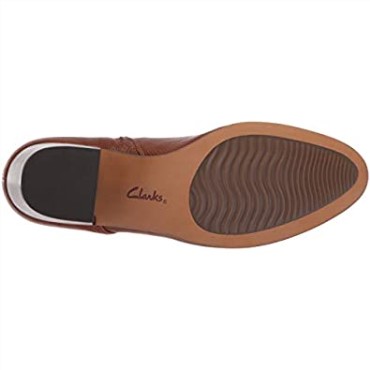 Botas De Moda Para Mujer Maypearl Milla De Piel Marron Oscuro Clarks